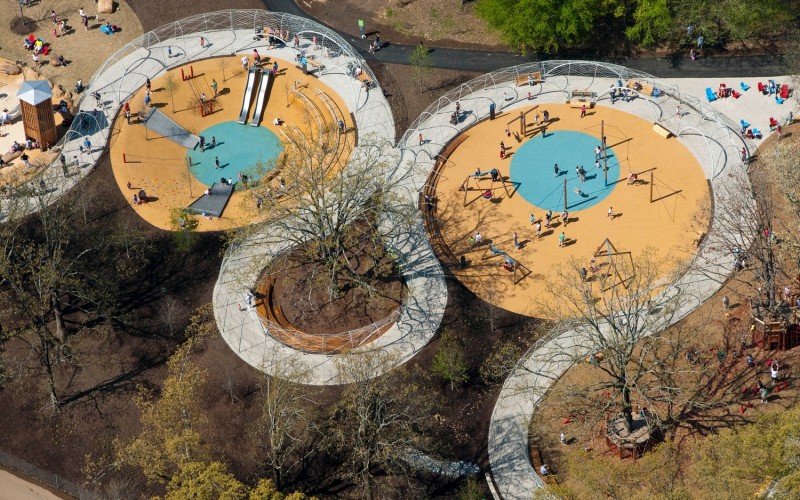 The Woodland Discovery Playground at Shelby Farms SITES