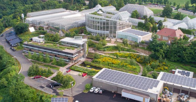 Feature image: The Phipps Center for Sustainable Landscapes. Image credit: Lofty Views.